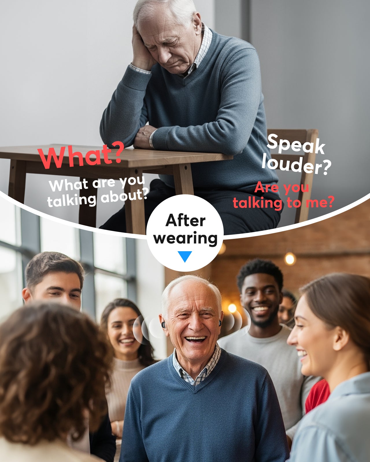 Karthus Rechargeable Hearing Aids for Seniors