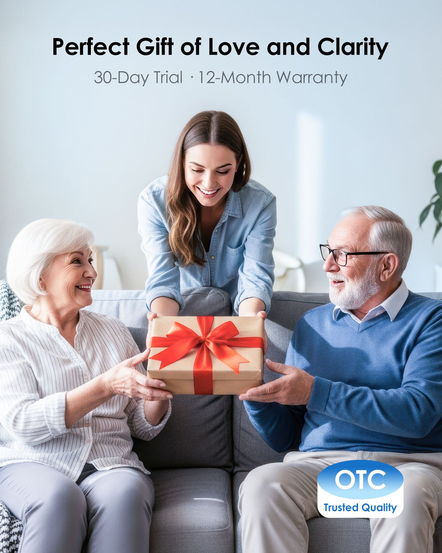 Karthus OTC Rechargeable Hearing Aids for Seniors – Digital RIC Amplifiers