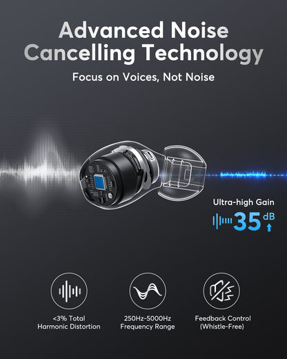 Karthus Rechargeable Hearing Aids for Seniors
